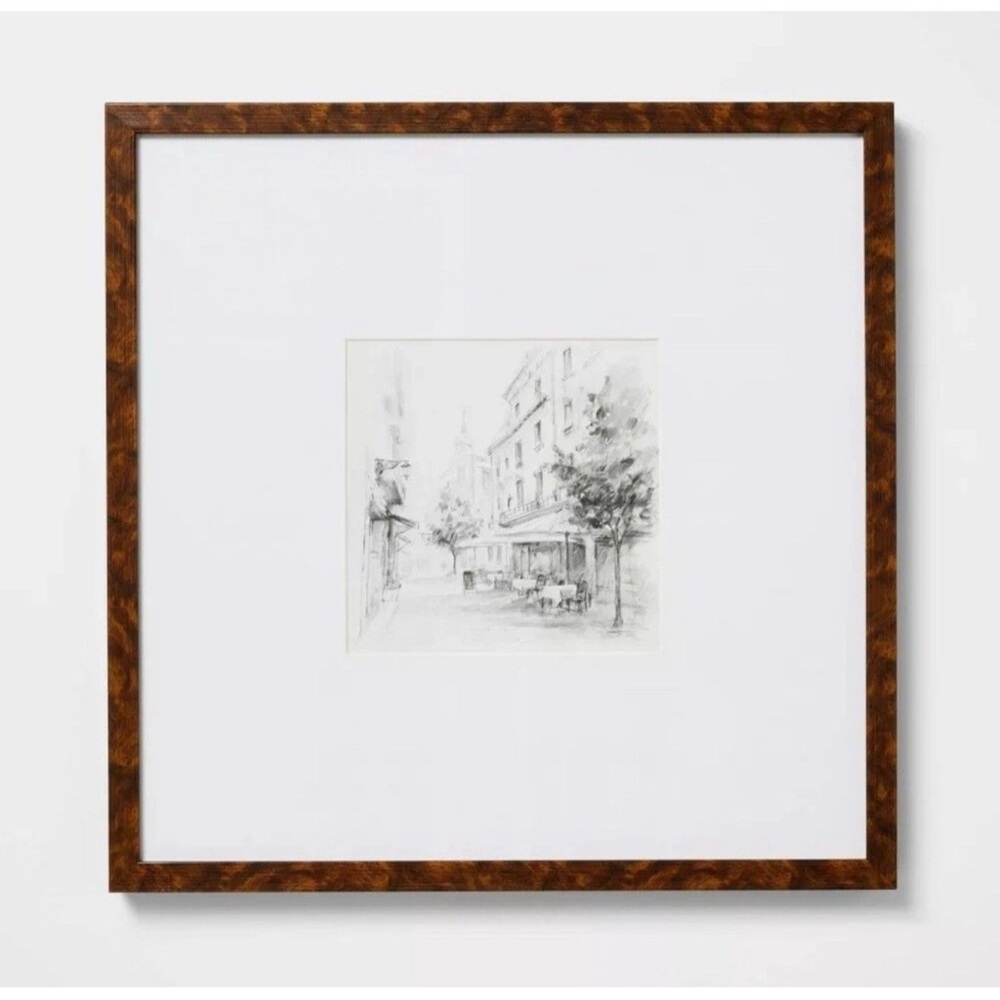 Threshold 20x20’black and white art work